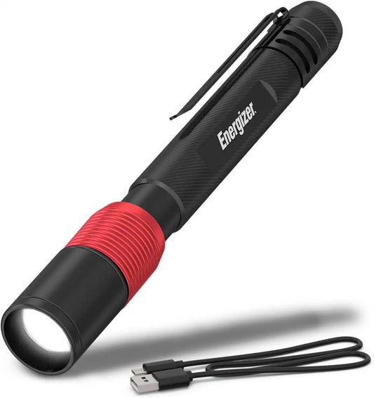 Energizer X-400 Pen Light Flashlight Rechargeable, Bright Penlight