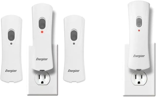 Energizer Weatheready Compact Handheld LED Flashlight & Plug-in Rechargeable LED Light, Emergency Flashlight