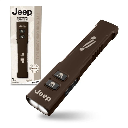 Energizer Jeep SM-1250 Flashlight Rechargeable, EDC Gear, Bright Flashlight