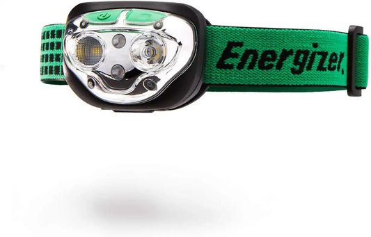 Energizer Vision LED Rechargeable Headlamp, Water Resistant Bright LED Headlamp for Outdoors, Camping Gear and Hurricane Supplies, Includes USB Charging Cable, Pack of 1