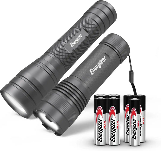 Energizer High Lumen Metal Light, Bright Flashlight, Emergency Flashlight