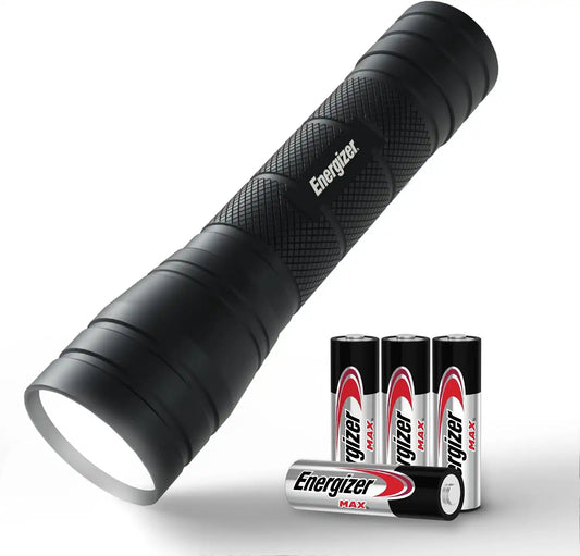 Energizer High Lumen Metal Light, Bright Flashlight, Emergency Flashlight