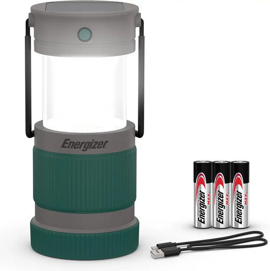 Energizer S-500 Hybrid Power, Camping Battery Lantern/Outdoor Solar Lantern