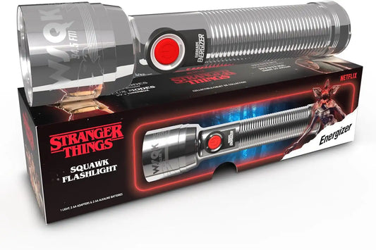 Energizer Stranger Things Squawk Retro LED Flashlight, Camping Flashlight