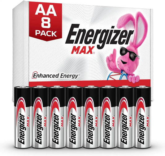 Energizer MAX AAA Batteries (8 Pack), Triple A Alkaline Batteries
